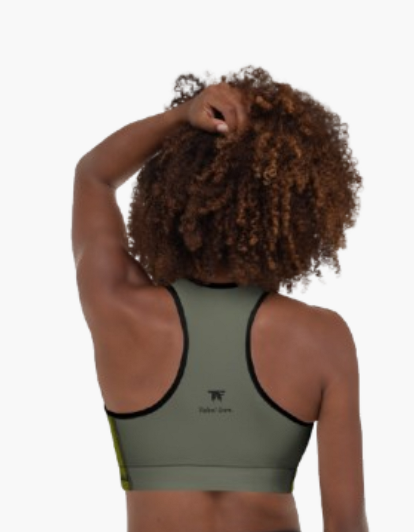 Sports Bra Nomad Khaki Garrigue | Limited Edition TheFamous Studio