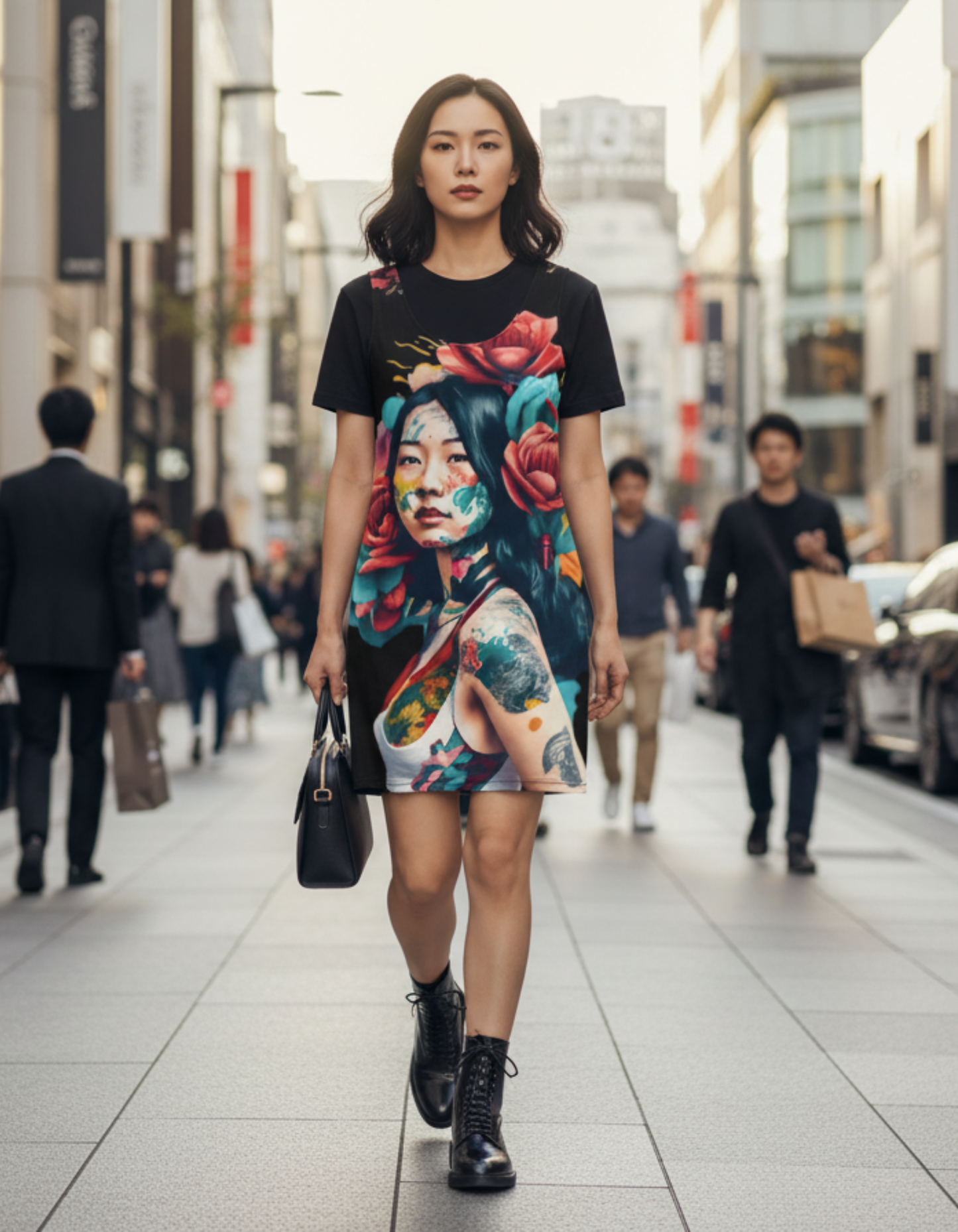 Streetwear Dress 'Street Art' Spirit | Limited Edition TheFamous Studio