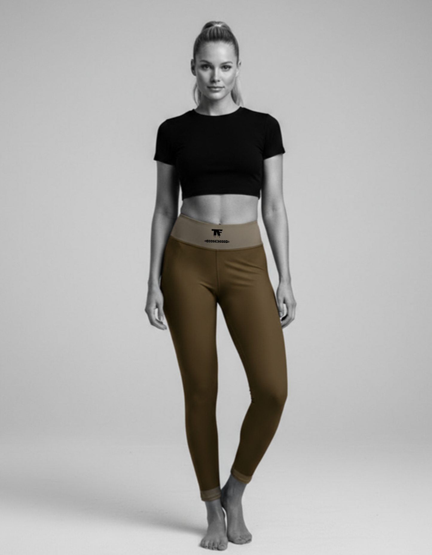 Yoga Leggings Nomad Desert Storm | Limited Edition TheFamous Studio