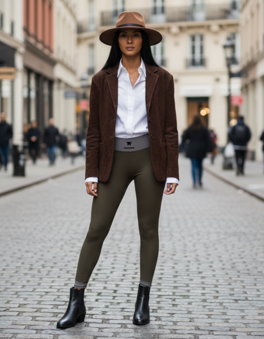 Yoga Leggings Nomad Desert Storm | Limited Edition TheFamous Studio