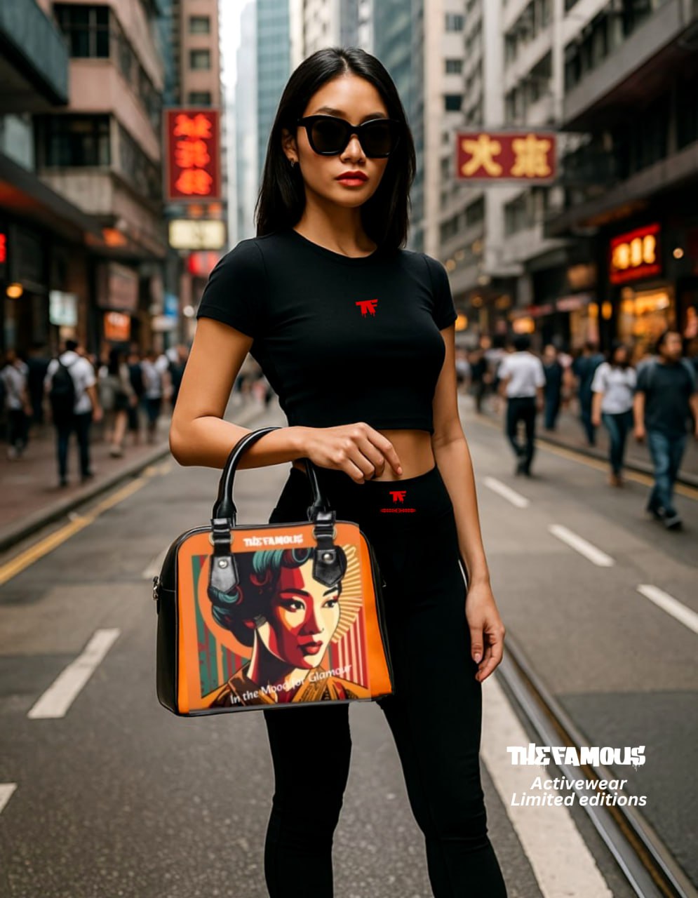 The 'Streetwear' Bag - Orange - 'MAGGIE' | Limited Edition Printify