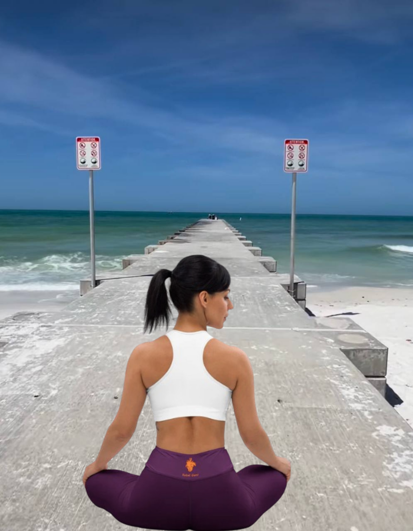 high Waisted Prune Burgundy Fashion Leggings | Limited Edition TheFamous Studio