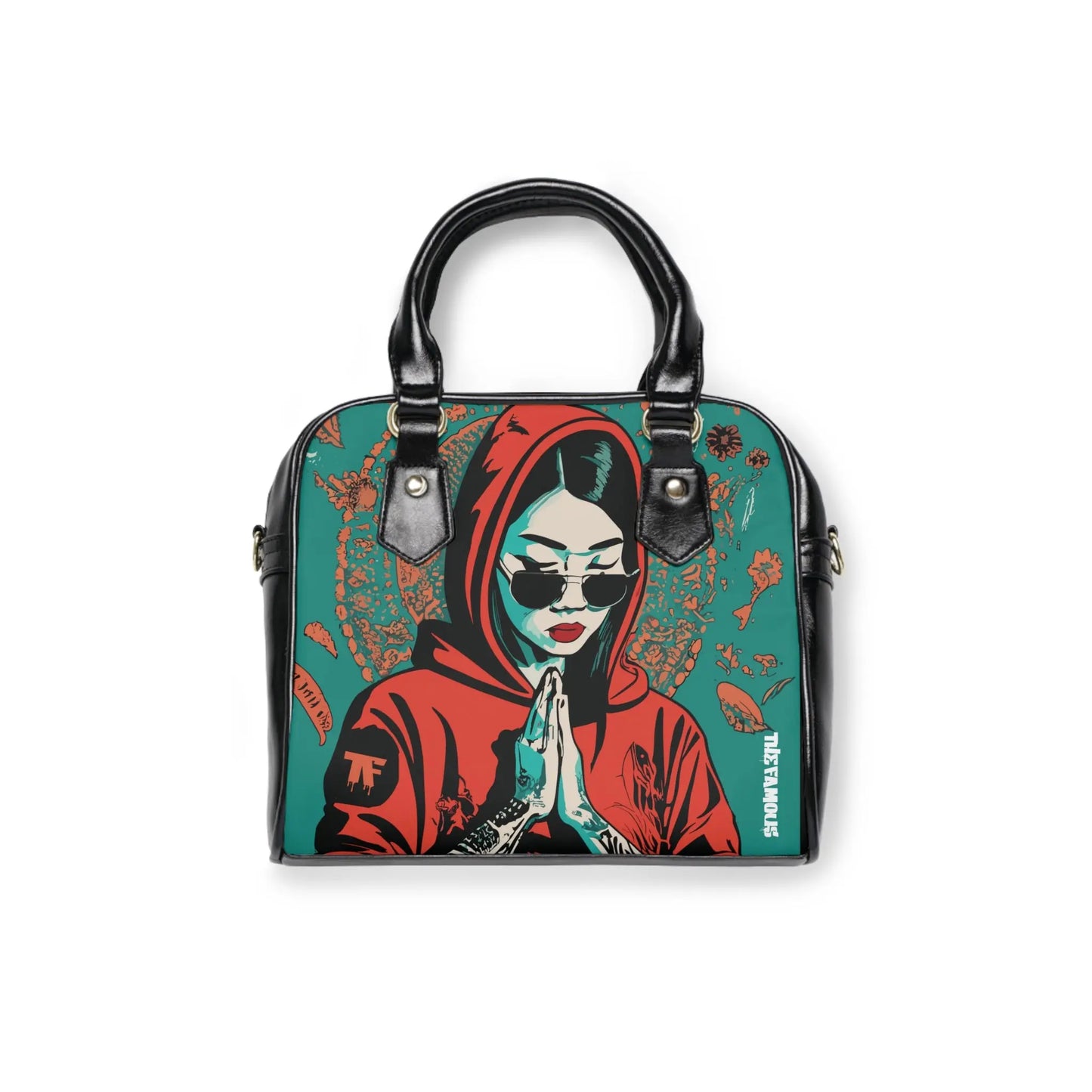 Designer Handbag The Black AKANE from the TheFamous Studio 'Streetwear' Series | Limited Edition