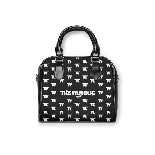 Designer Handbag The Black AKANE from the TheFamous Studio 'Streetwear' Series | Limited Edition