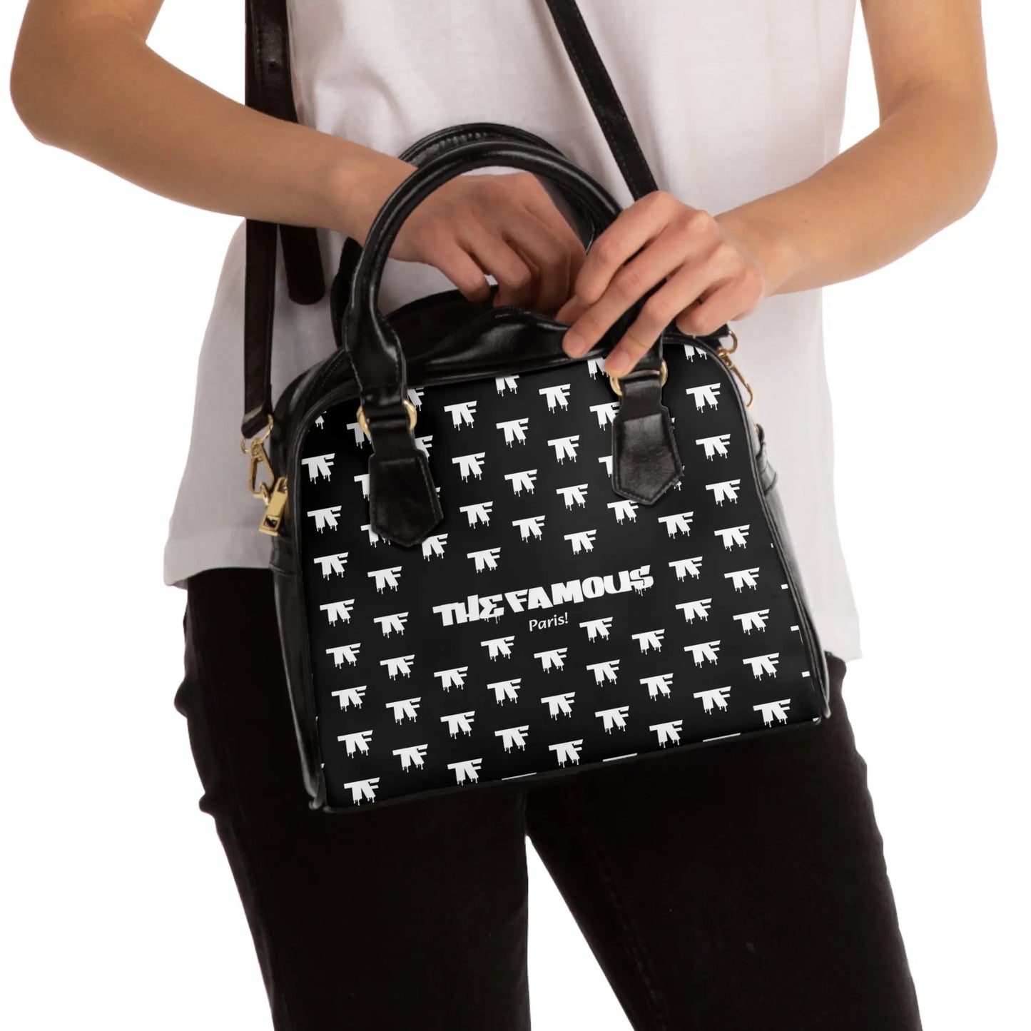 Designer Handbag The Black INKA from the TheFamous Studio 'Streetwear' Series | Limited Edition