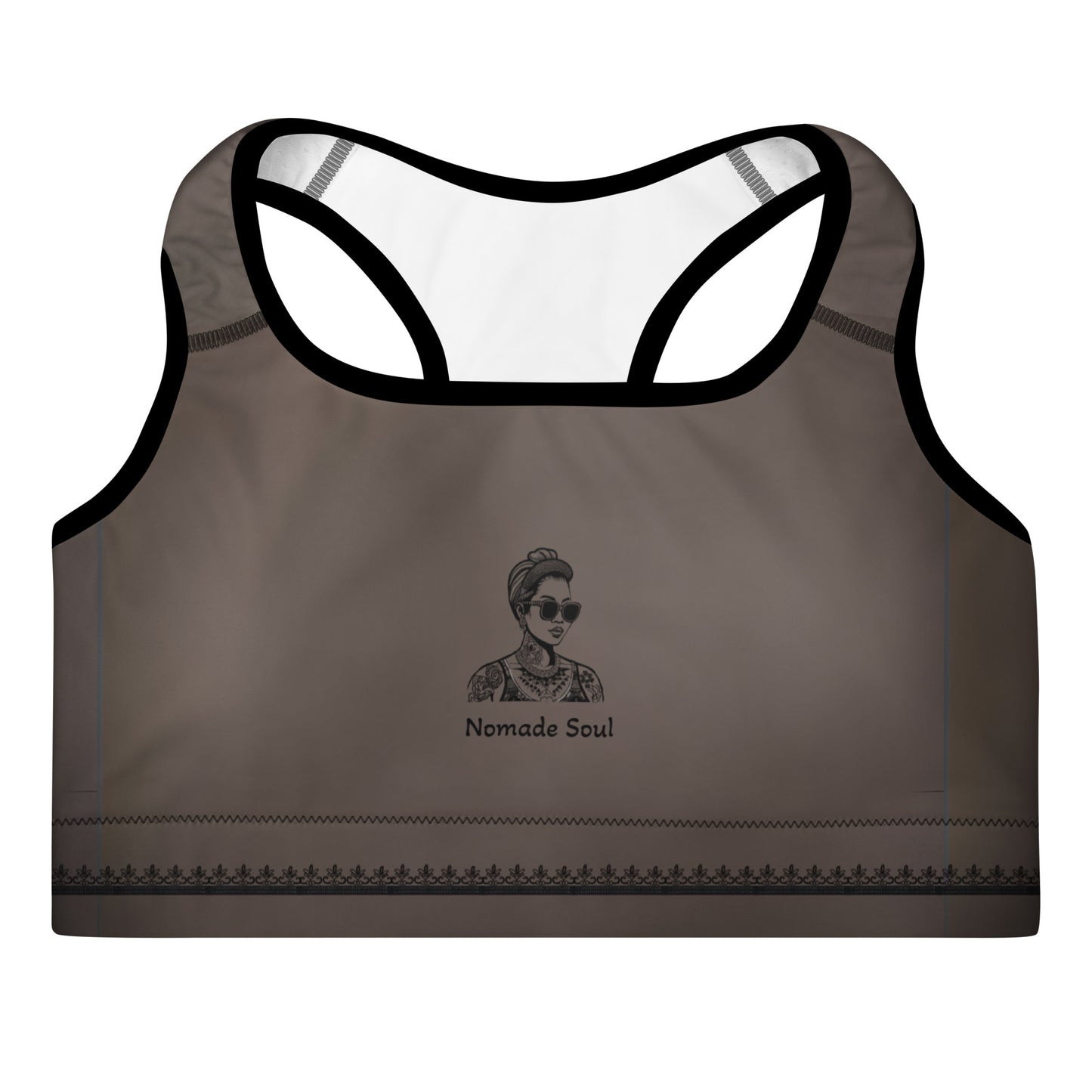 Activewear for women. Superb padded Sport Bra Sand and Yellow . Activewear trend 2025.