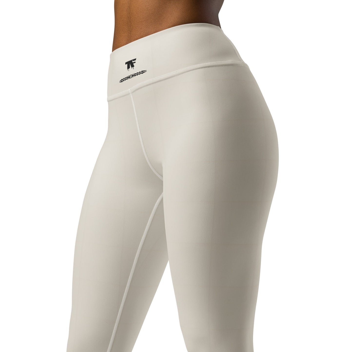Yoga Leggings Outfit - Tribal Sand with Tattoo | Limited Edition TheFamous Studio