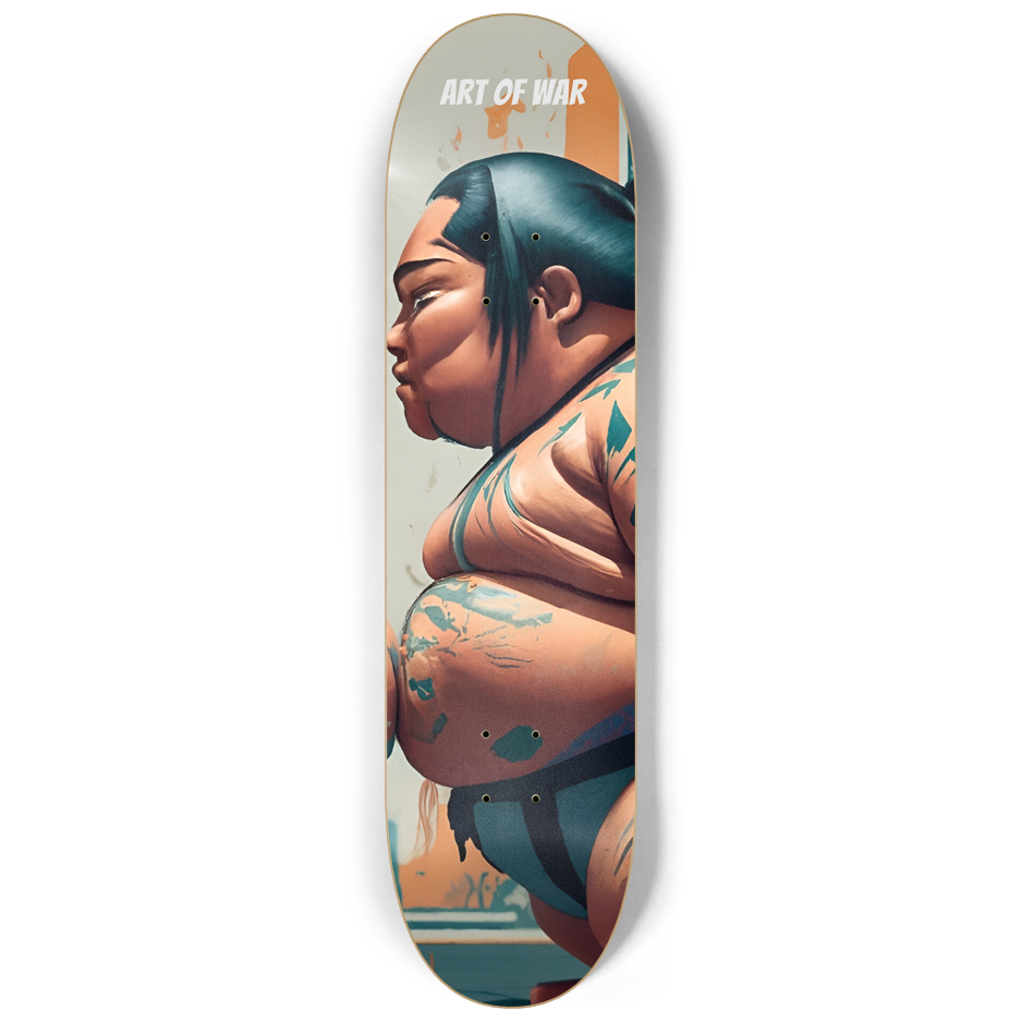 Wall Art X2 Skate Decks - The Art of War II BoardPusher