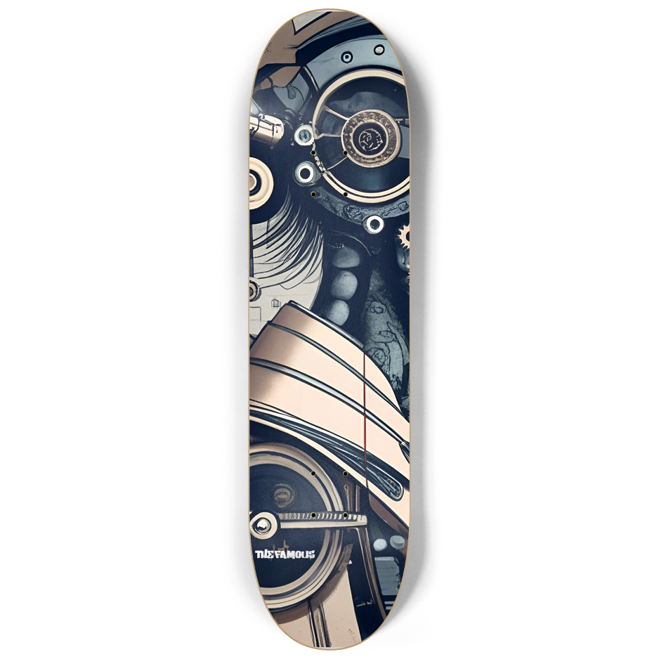 Wall Art X2 Skate Decks - The Art of War BoardPusher