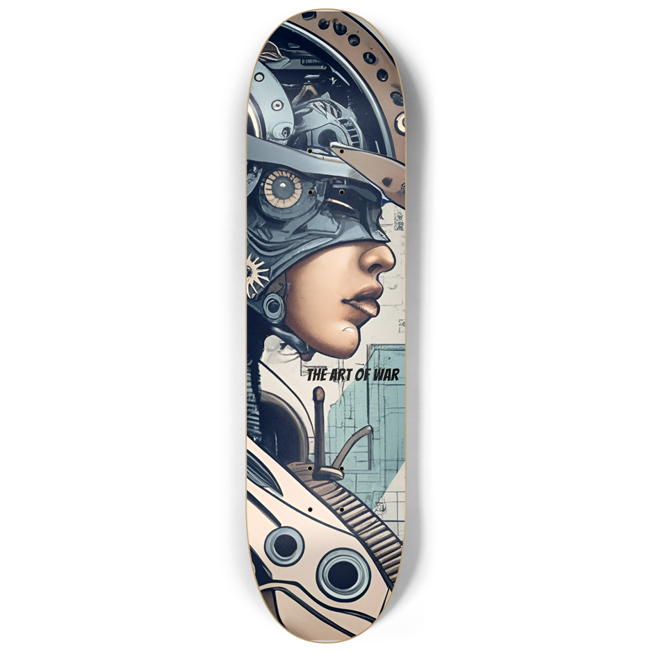 Wall Art X2 Skate Decks - The Art of War BoardPusher
