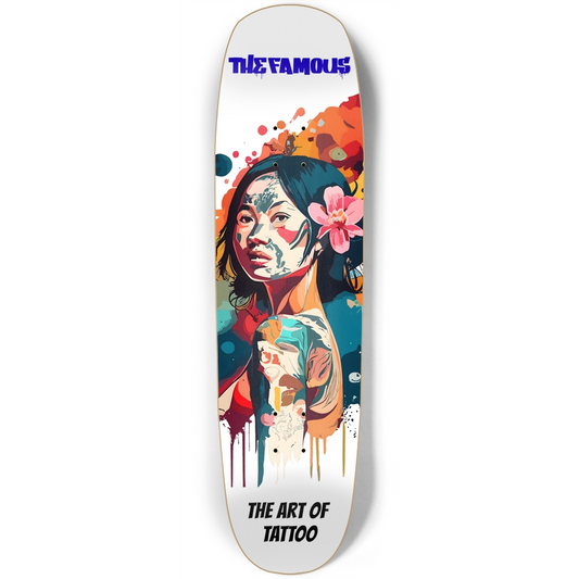 Skate Art Collection 'The art of tattoo' BoardPusher