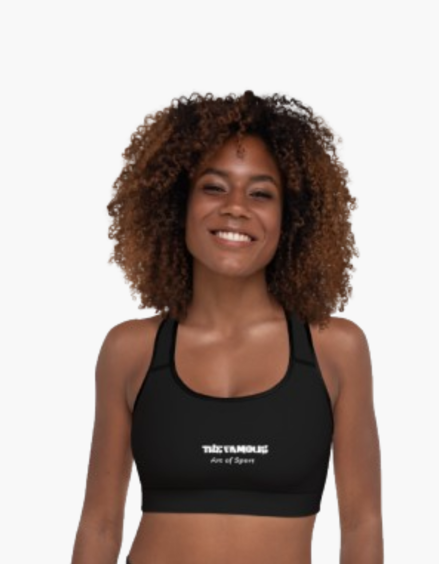 Sports Bra TheFamous Black | Limited Edition TheFamous Studio