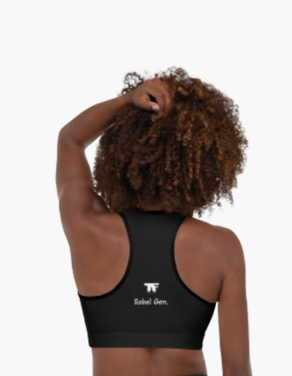 Sports Bra TheFamous Black | Limited Edition TheFamous Studio