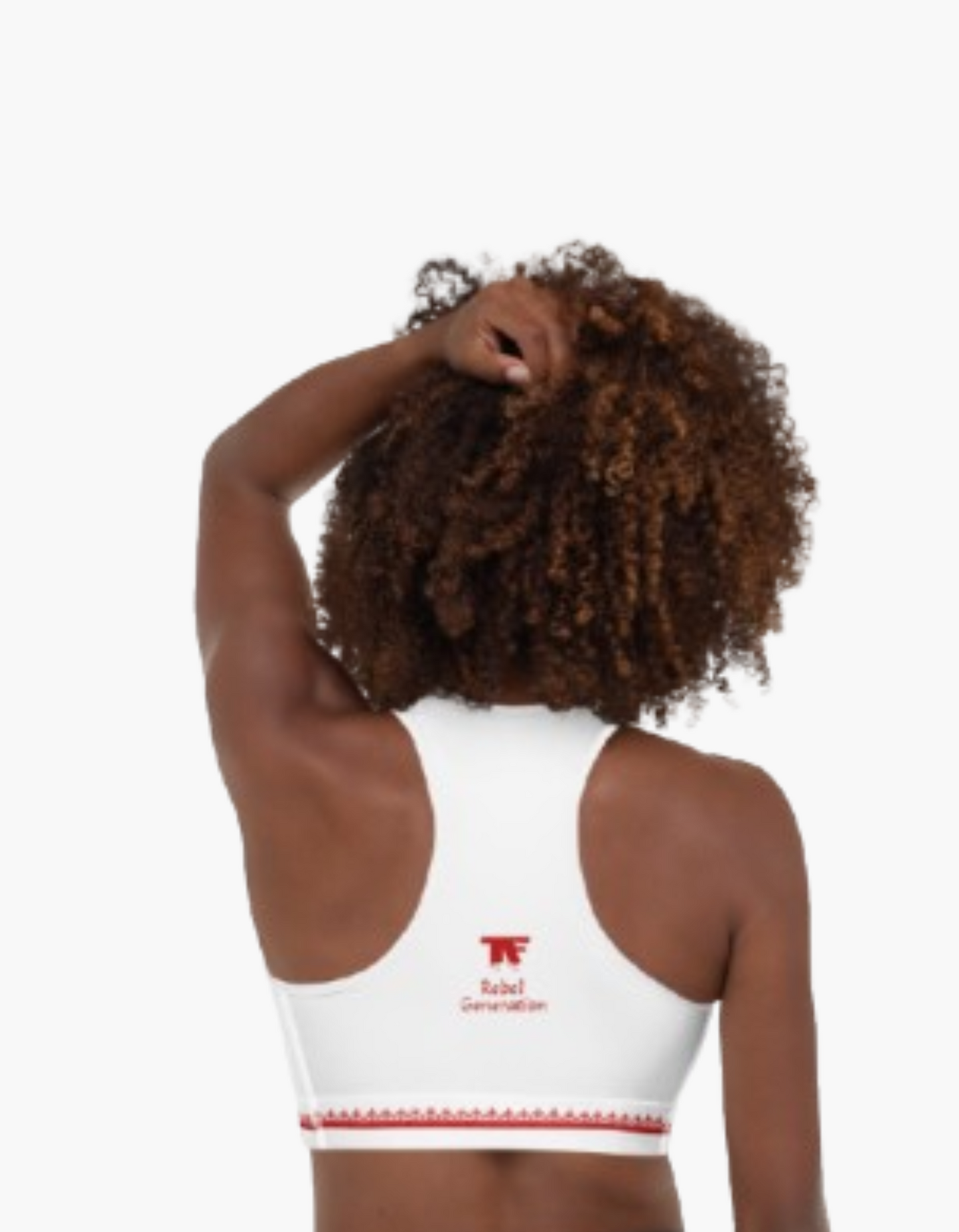 Sports Bra Morocco Spirit White | Limited Edition TheFamous Studio