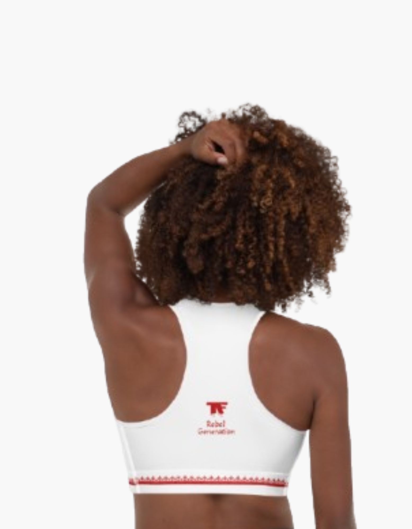 Sports Bra Morocco Spirit White | Limited Edition TheFamous Studio