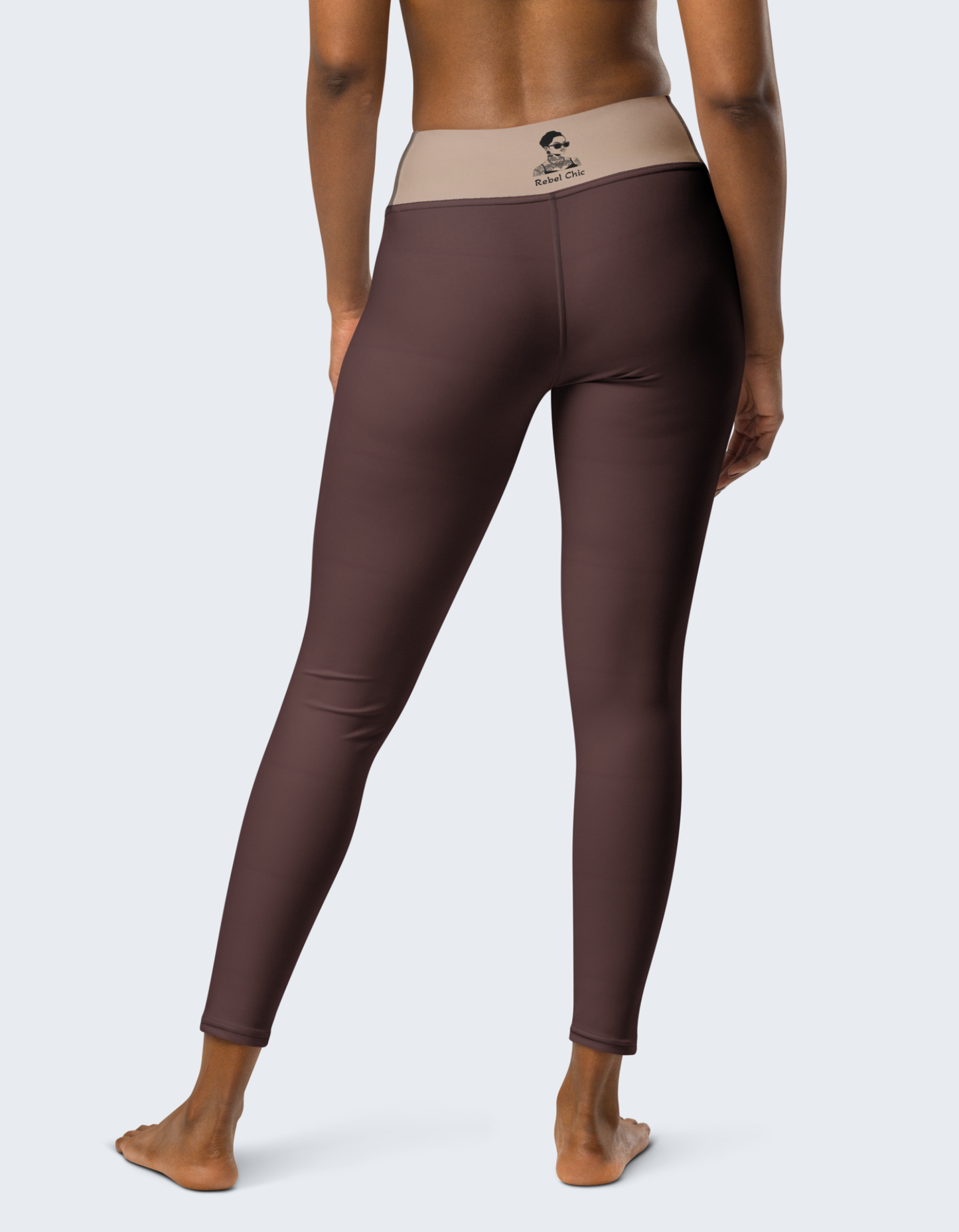 Casual Chic Activewear | Leggings Espresso & Latte