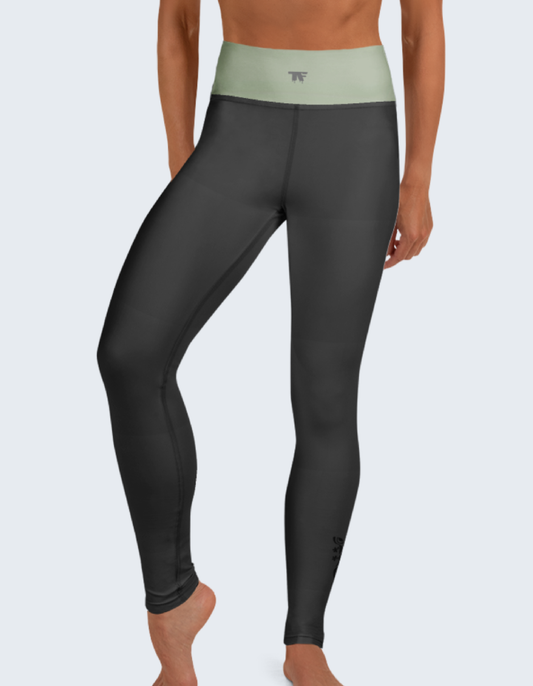 Leggings Dark Grey & Matcha - Activewear for women to wear beyond the gym - Limited edition 