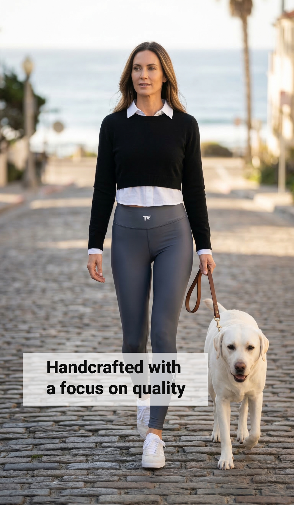 Sporty Chic Activewear for women | Dark Grey Storm high waist Leggings with tattoos | Limited edition TheFamous Studio