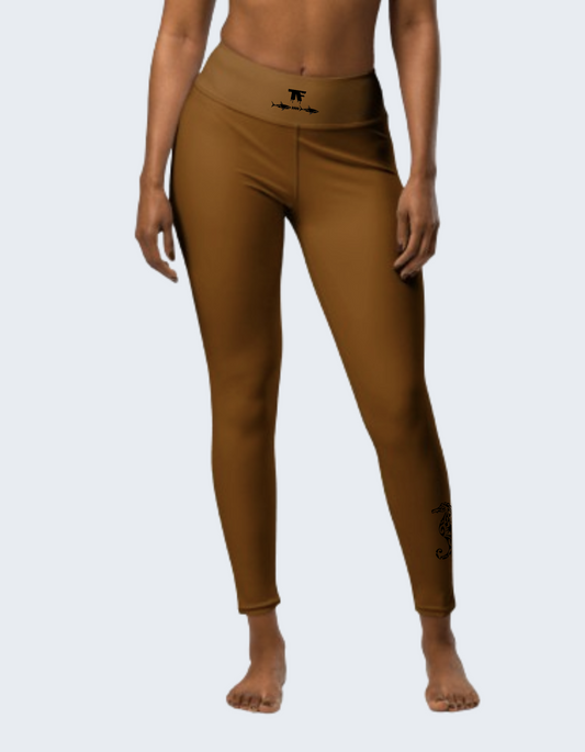 Yoga Leggings Nomad Camel | Limited Edition TheFamous Studio