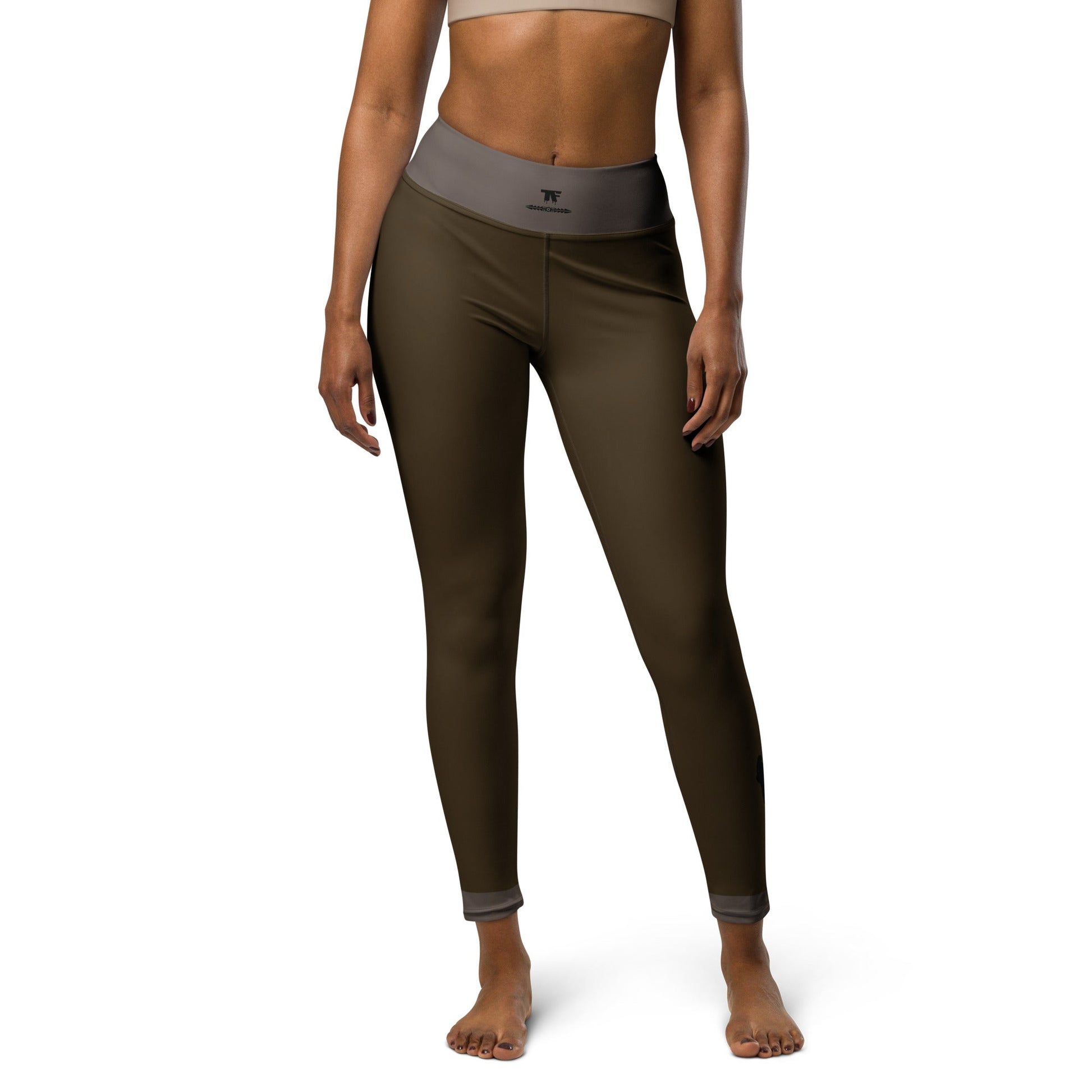 Casual Chic Yoga Leggings Nomad Desert Storm | Limited Edition TheFamous Studio