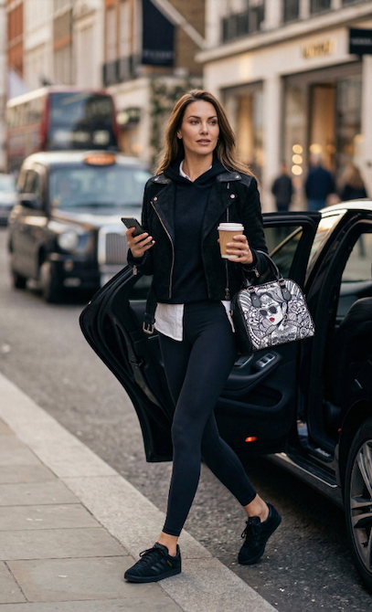 the famous Louise collector handbag spotted in London 