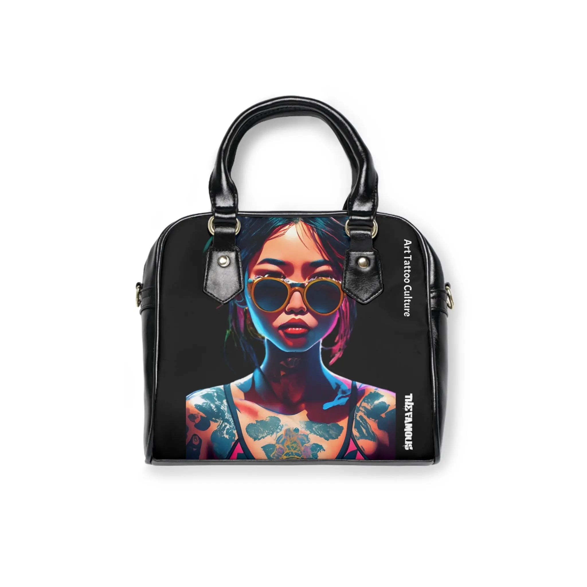 Designer Handbag The Black INKA from the TheFamous Studio 'Streetwear' Series | Limited Edition