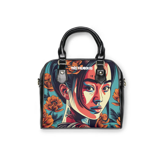 Designer Handbag The Orange LILOU from the TheFamous Studio 'Streetwear' Series | Limited Edition