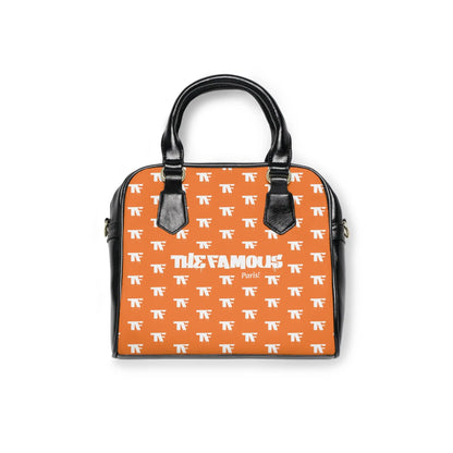 Designer Handbag The Orange LILOU from the TheFamous Studio 'Streetwear' Series | Limited Edition