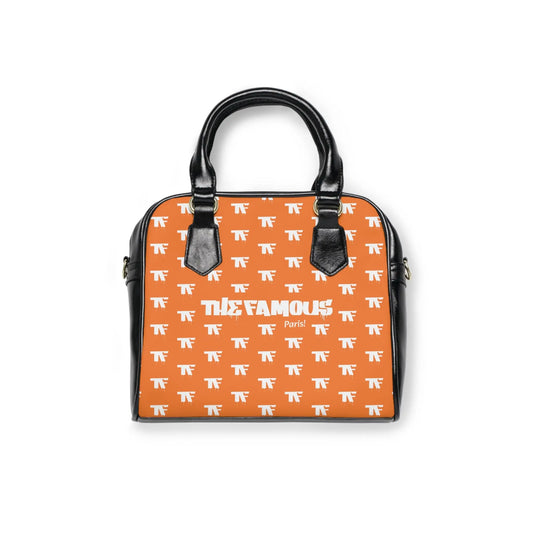 Designer Handbag The Orange LILOU from the TheFamous Studio 'Streetwear' Series | Limited Edition