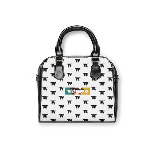 Designer Handbag White MOANA Surfer Tattoos Vibe - from The 'Streetwear' Series | TheFamous Studio Limited Edition 