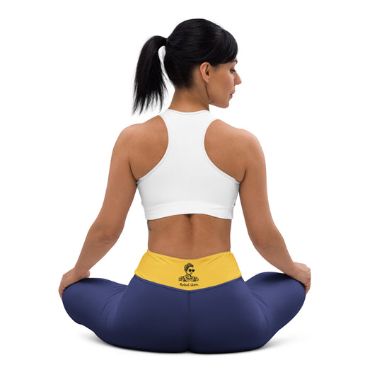 Activewear for woman - Yoga Leggings Outfit - Indigo & Sun - Limited Edition TheFamous Studio