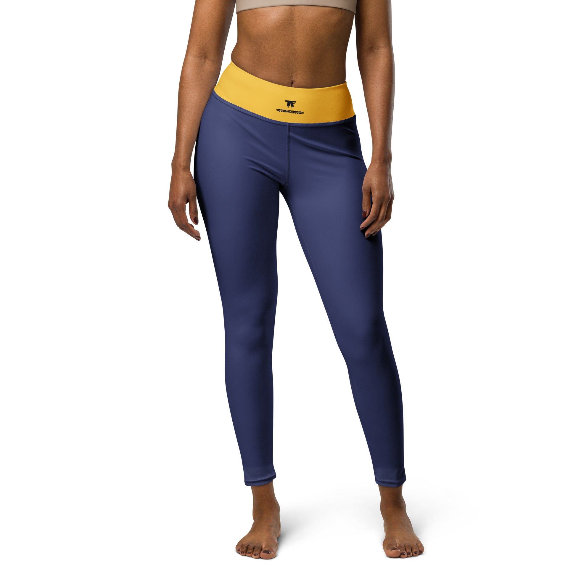 Activewear for woman - Yoga Leggings Outfit - Indigo & Sun - Limited Edition TheFamous Studio