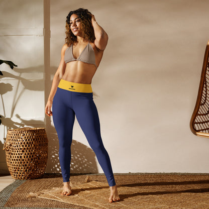 Activewear for woman - Yoga Leggings Outfit - Indigo & Sun - Limited Edition TheFamous Studio