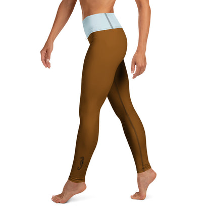 Activewear for women | Leggings brown & Blue Haze Studio 
