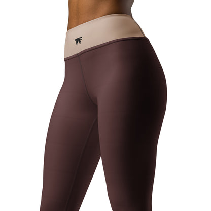Casual Chic Activewear | Leggings Espresso & Latte