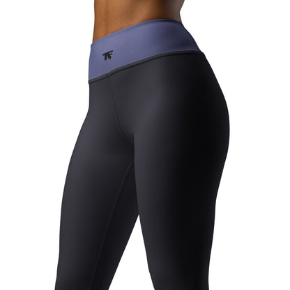 Leggings Prune Burgundy & Dark Lavender | Women activewear to wear beyond the gym