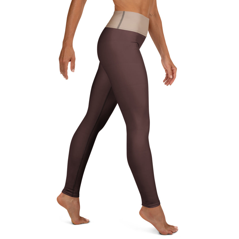 Casual Chic Activewear | Leggings Espresso & Latte